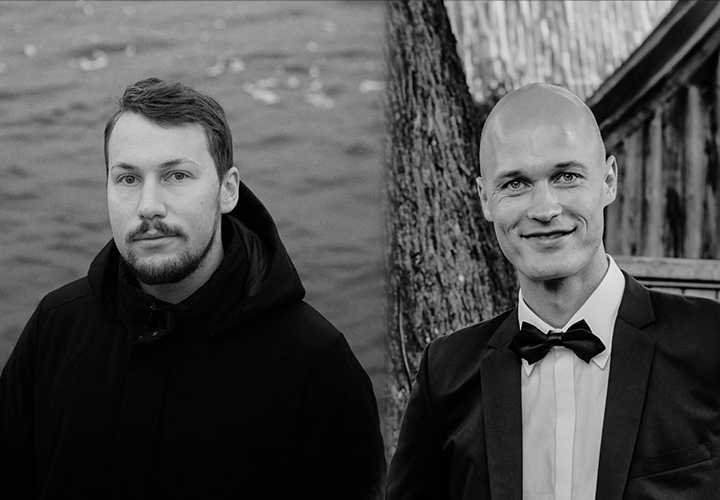 Gints Zilbalodis un Pēteris Tenisons